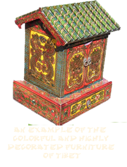 an example of Tibetan furniture