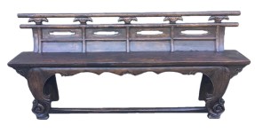 Chinese Antique Bench From Hebei